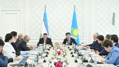 Спикеры палат парламентов Казахстана и Узбекистана обсудили реализацию совместных проектов 