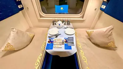 Туристический поезд Keruen Express отправился из Алматы 