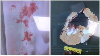 Кровь и клочья волос: фото из ресторана, где убили Салтанат Нукенову, показали в суде