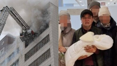 "Торопился в роддом, но не смог пройти мимо". Как астанчанин спас детей и пожарного из ЖК "Кахарман"