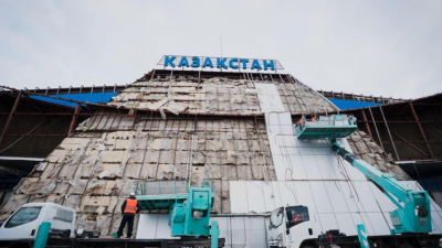 Почему остановилась реконструкция дворца спорта "Казахстан" в Астане?