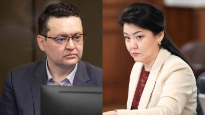 Ажар Гиният подала заявление в полицию на экс-замминистра Абишева, которого судили вместе с Биртановым