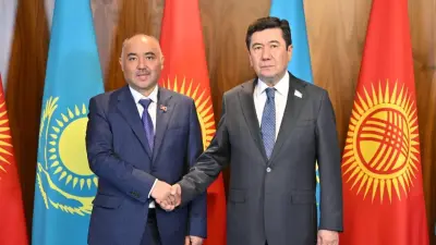 Спикеры палат парламентов Казахстана и Кыргызстана обсудили инвестиционное сотрудничество 