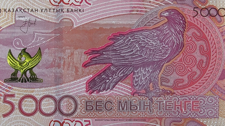 Купюры номиналом 5000 тенге с новым дизайном выпустили в обращение