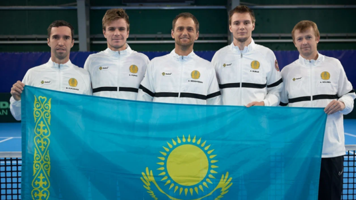 Казахстанская сборная сыграет с США, Нидерландами и Великобританией в финале Кубка Дэвиса