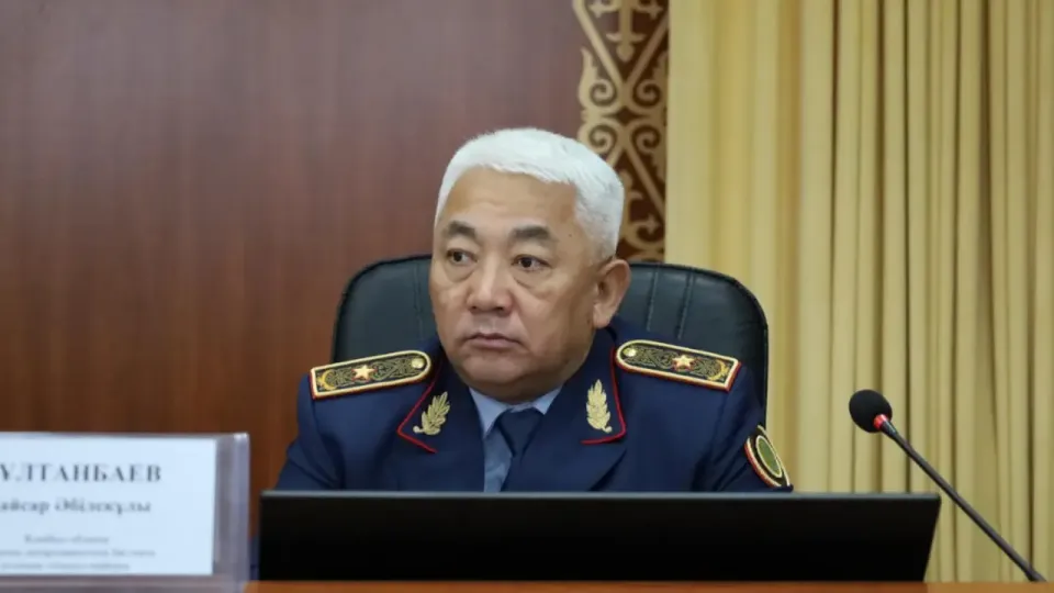 Кайсар Султанбаев / Фото департамента полиции Жамбылской области 