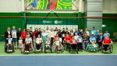 В Алматы прошёл первый чемпионат Казахстана по паралимпийскому теннису