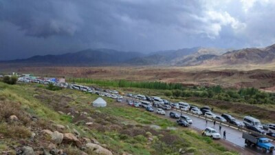 В Боомском ущелье на территории Кыргызстана сошёл очередной сель