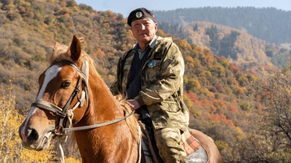 Лесник Кайрат Бегимбетов / Фото Informburo.kz