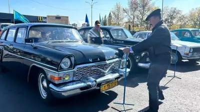 Выставка ретроавтомобилей в Астане: путешествие во времени на колёсах