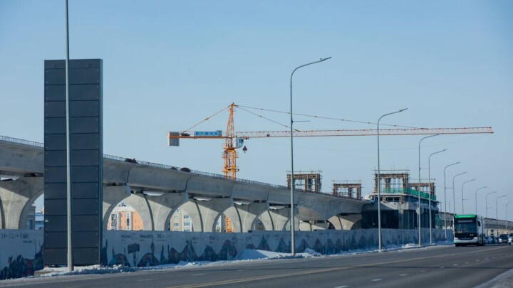 Насколько близок к финишу проект строительства LRT в Астане?