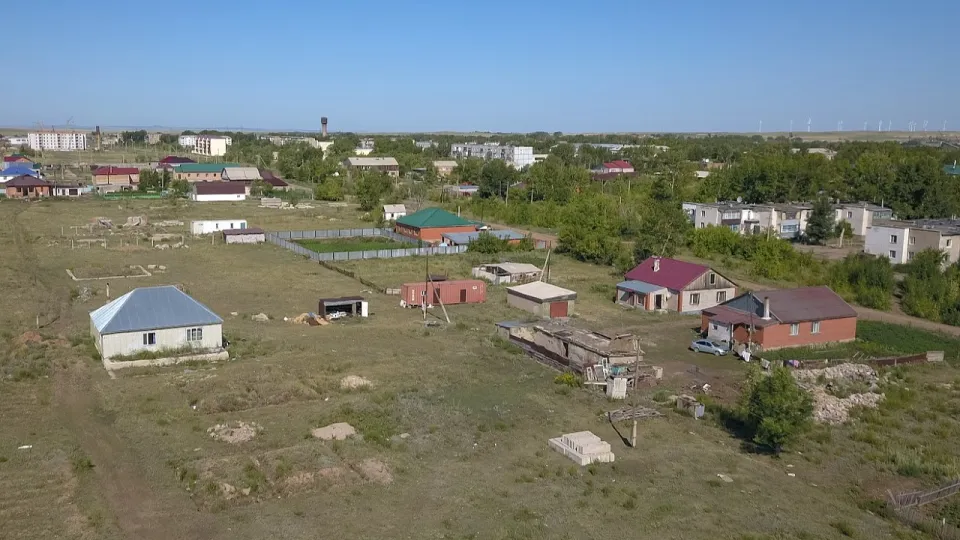 Вид на один из районов города Ерейментау Акмолинской области / Фото Informburo.kz 