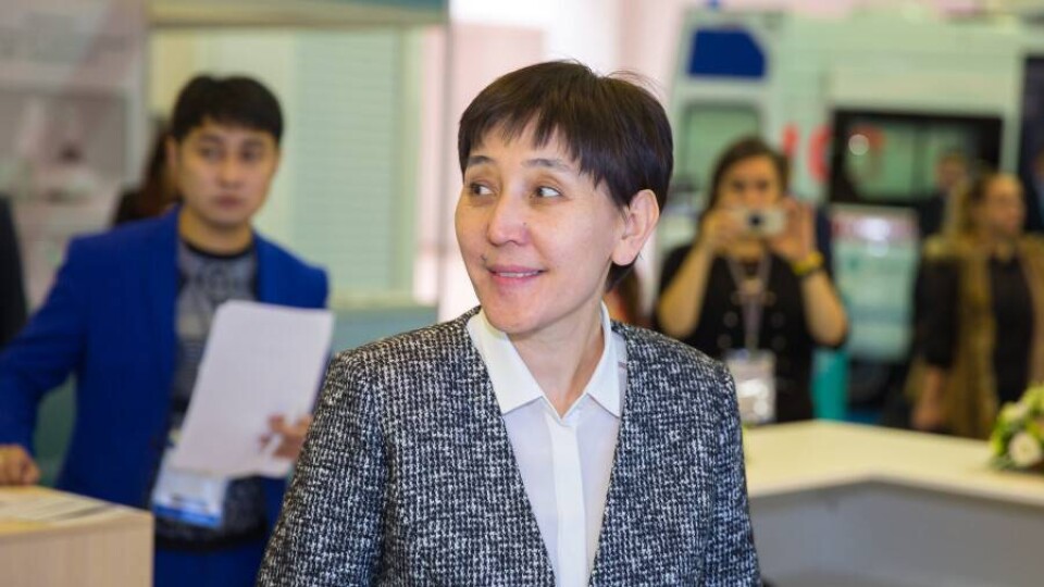 Тамара Дуйсенова, министр труда и соцзащиты населения / Фото Informburo.kz
