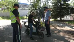 "Это тоже мопеды": к водителям электровелосипедов обратились в полиции Алматы