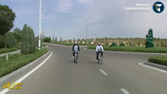 Президент Туркменистана показал, как проводит отпуск