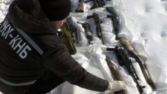 Найден схрон оружия, похищенного во время январских событий
