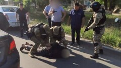 Предполагаемую банду вымогателей задержали в окрестностях Бурабая