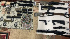 Три ружья, пистолет и 400 патронов изъяли у подозреваемого в хулиганстве в Алматы