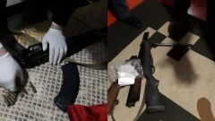 Автомат, ружья и стреляные гильзы нашли у двоих сельчан в Туркестанской области