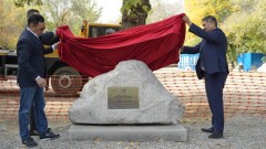 Памятный камень нового общежития для студентов Нархоза заложили в Алматы
