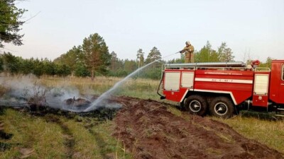 Пожар в Абайской области: угрозу для населённых пунктов сняли