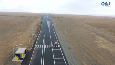 Трассу Ушарал – Достык почти достроили: остался последний участок