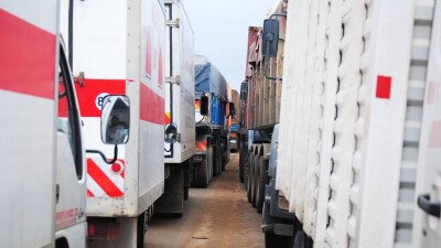 Затор образовался на участке казахстанско-российской границы в Атырауской области