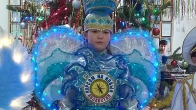 Костюм в честь Нового Казахстана завоевал гран-при на президентской ёлке в Петропавловске