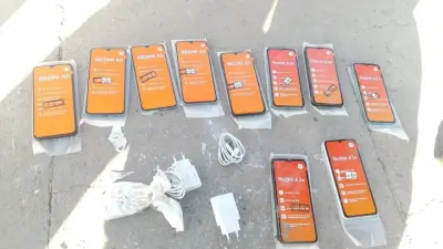 Партию смартфонов в мешке с цементом пытались провезти в колонию Ленгера