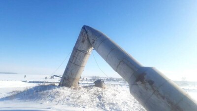 Целое село осталось без воды из-за обрушения водонапорной башни в Акмолинской области