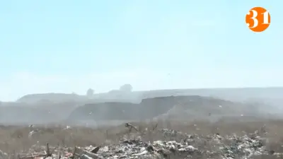 Жители окраины Караганды страдают от дыма после пожара