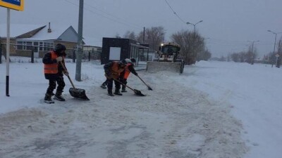 Перебои с общественным транспортом возникли в Нур-Султане из-за снегопада