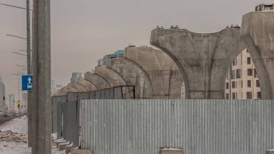 Оживлённый участок перекроют на трое суток в Астане из-за строительства LRT