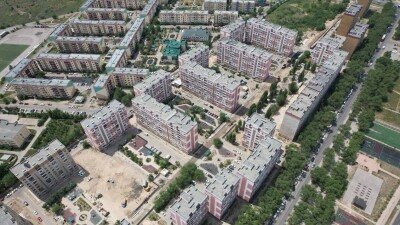 "Пизанские" дома в Алматы выровняли и укрепили