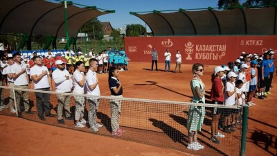 Кубок Казахстана по теннису среди детей до 12 лет стартовал в Шымкенте
