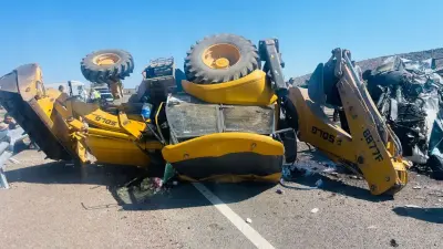 10 человек погибли в двух ДТП на юге Казахстана 