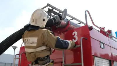 Пожар в резервате "Акжайык" потушили