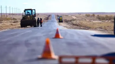 27 км за 8 лет: затянувшийся ремонт дороги завершают в Актюбинской области