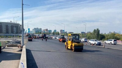 Ремонт моста по улице Сарайшык продлили до конца сентября в Нур-Султане