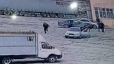 Задержание со стрельбой в Жанатасе попало на видео