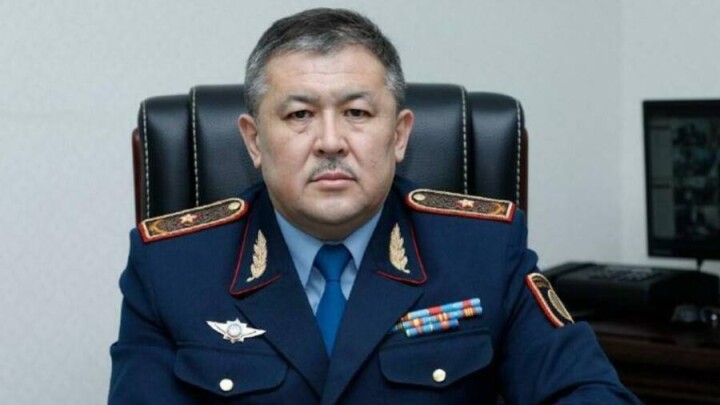 Недавно назначенного начальника полиции Шымкента наказали за проступки подчинённых