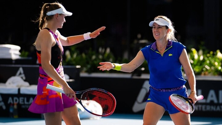 Рыбакина проиграла в финале парного турнира WTA 500 в Австралии