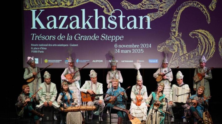 Выставка, посвящённая истории Казахстана, открылась в Париже