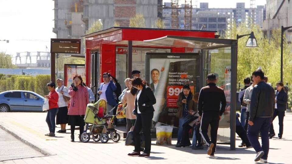 В столице будет ходить автобус до школы Binom в жилом массиве Жагалау