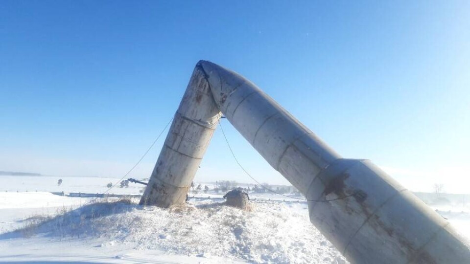 Целое село осталось без воды из-за обрушения водонапорной башни в Акмолинской области
