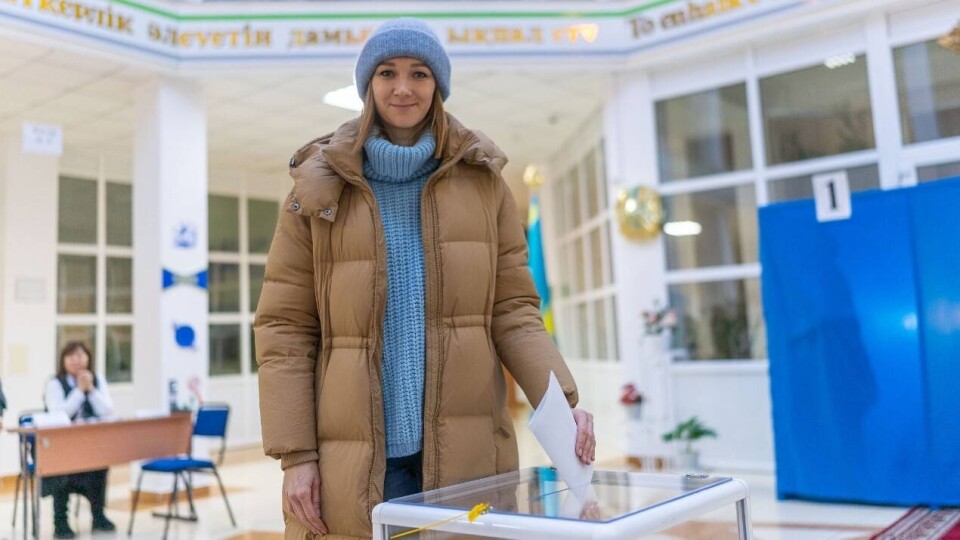 Звёзды казахстанского спорта голосуют на выборах президента