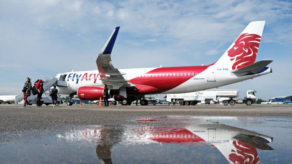 Аэропорт Актау из-за ветра не смог принять борт FlyArystan, летевший из Алматы