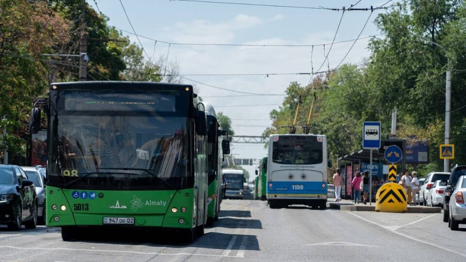 Как изменится движение общественного транспорта в Алматы в день полумарафона