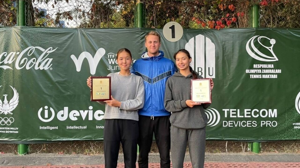 Юные теннисистки из Казахстана выиграли турнир ITF в Ташкенте