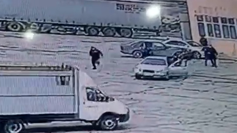 Задержание со стрельбой в Жанатасе попало на видео